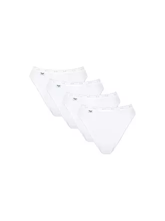 SLOGGI | Slip 4er Pkg " Basic " ( Schwarz ) | weiss